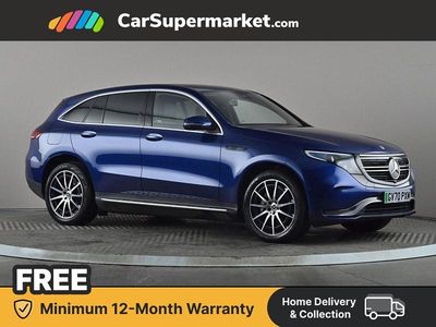 Used Mercedes EQC400 AMG line 300 kW (408 HP) 2020 Blue SUV