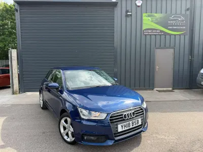 Used Audi A1 Sport 125 HP (91 kW) 2018 Blue Hatchback