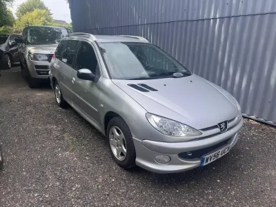 Used Peugeot 206 2006 Silver Estate