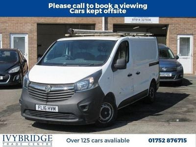 White Used 2016 Vauxhall Vivaro S MPV | £5,495 (Good price)