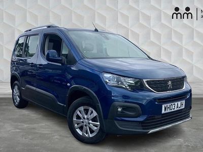 Used Peugeot Rifter Allure 131 HP (96 kW) 2020 Blue MPV