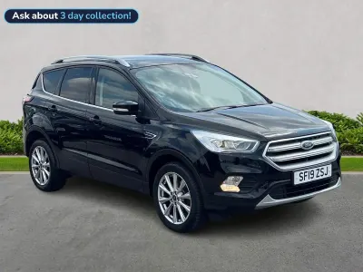 Used Ford Kuga Titanium 150 HP (110 kW) 2019 Black SUV