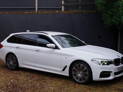 White Used 2018 BMW 530 M Sport Estate | £18,995 (Super price)