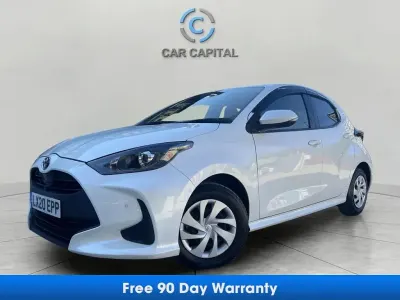 Used Toyota Yaris 2020 White Hatchback
