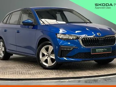 Used Skoda Scala SE 85 HP (62 kW) 2025 Race blue metallic Hatchback