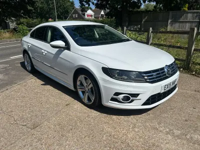 Used VW CC R-line 177 HP (130 kW) 2015 White Sedan