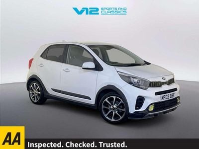 Used Kia Picanto X-Line 83 HP (61 kW) 2018 White Hatchback