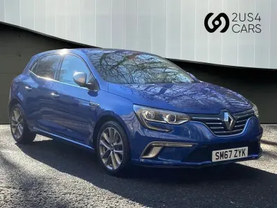 Used Renault Mégane GT Line GT-Line 130 HP (95 kW) 2017 Blue Hatchback