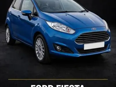 Used Ford Fiesta Titanium 98 HP (72 kW) 2013 Blue Hatchback