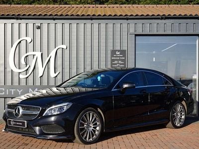 Black Used 2015 Mercedes CLS220 AMG line Coupe | £12,490 (Fair price)