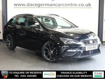 Begagnad Seat Leon Black Edition 150 HK (110 kW) 2019 Svart Kombi