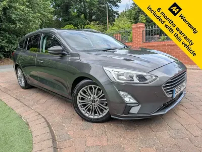 Used Ford Focus Titanium X 120 HP (88 kW) 2018 Magnetic grey Estate