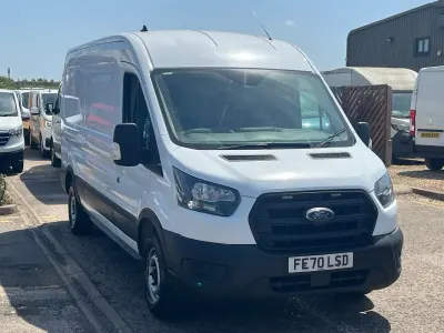 Used Ford Transit 130 HP (95 kW) 2021 White Van