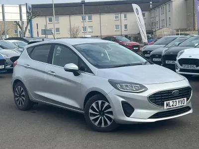 Used Ford Fiesta Titanium 100 HP (73 kW) 2023 Silver Hatchback