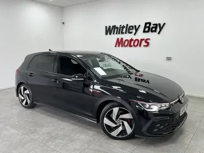 Used VW Golf VII GTI 2021 Black Hatchback