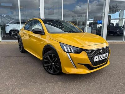 Used Peugeot 208 GT 99 HP (72 kW) 2023 Yellow Hatchback