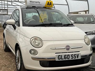 White Used 2011 Fiat 500 Lounge Hatchback | £2,450 (Fair price)