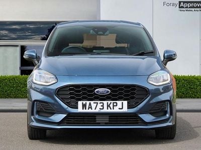 Usado Ford Fiesta ST-Line 2023 Azul Citadino
