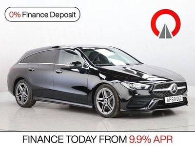 Used Mercedes CLA220 Shooting Brake AMG line 190 HP (139 kW) 2019 Black Estate