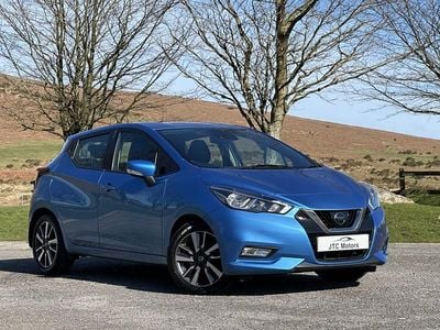 Usado Nissan Micra Acenta 71 CV (52 kW) 2017 Azul Utilitario