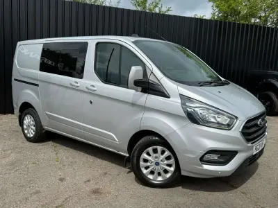 Used Ford Transit Custom Limited 130 HP (95 kW) 2021 Silver Van