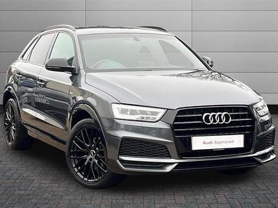 Grey Used 2018 Audi Q3 Black Edition SUV | £18,350 (Fair price)