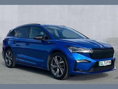Used Skoda Enyaq iV SportLine 194 kW (265 HP) 2023 Blue SUV