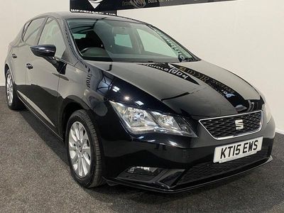 Used Seat Leon SE 110 HP (80 kW) 2015 Black Hatchback