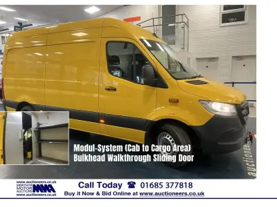 Used Mercedes Sprinter Progressive 150 HP (110 kW) 2020 Yellow Van