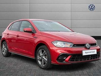 Used VW Polo R-line 110 HP (80 kW) 2023 Red Hatchback
