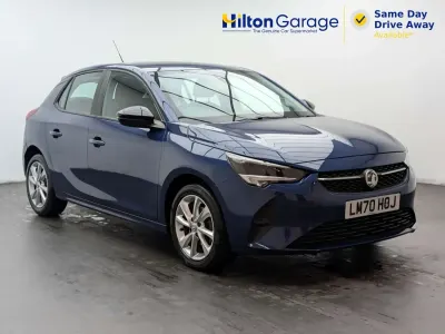 Begagnad Vauxhall Corsa 75 HK (55 kW) 2020 Blå Halvkombi