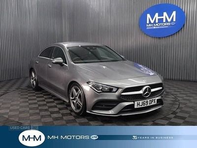 Begagnad Mercedes CLA220 AMG Line Premium 190 HK (139 kW) 2019 Grå Sedan