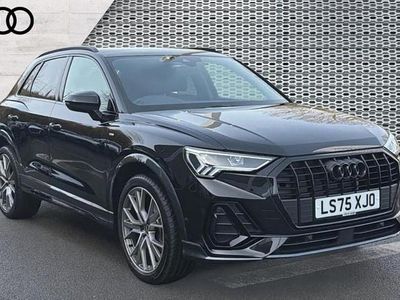 Used Audi Q3 Black Edition 150 HP (110 kW) 2025 Black SUV