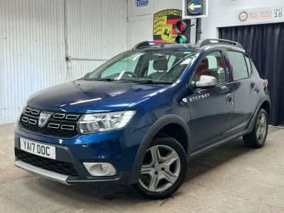 Gebraucht Dacia Sandero Stepway Ambiance 2017 Blau Kleinwagen