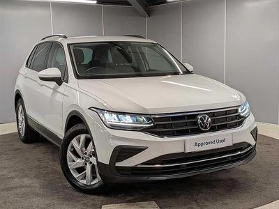 White Used 2022 VW Tiguan Life SUV | £16,795 (Good price)