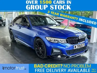Begagnad BMW 330e M Sport 2019 Blå Sedan