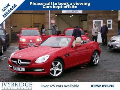 Used Mercedes SLK200 Edition 1 184 HP (135 kW) 2011 Red Cabriolet