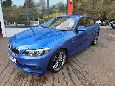 Used BMW 218 M Sport 2018 Blue Coupe