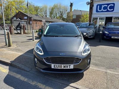 Used Ford Fiesta Titanium 2018 Grey Hatchback