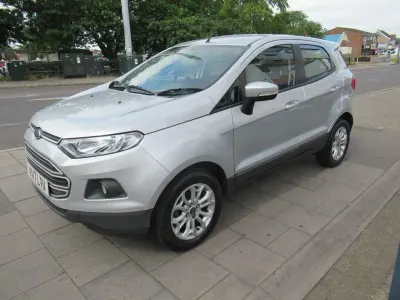 Used Ford Ecosport Zetec 2017 Silver SUV