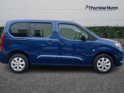 Used Vauxhall Combo S 100 HP (73 kW) 2022 Blue MPV