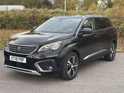 Black Used 2018 Peugeot 5008 Allure SUV | £11,600 (Fair price)