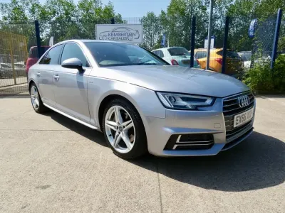 Used Audi A4 S-Line 190 HP (139 kW) 2016 Silver Sedan