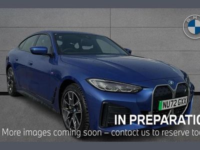 Used BMW i4 M Sport 250 kW (340 HP) 2022 Blue Sedan