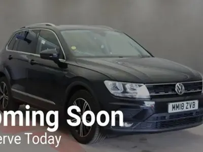 Used VW Tiguan SE 125 HP (91 kW) 2018 Black SUV