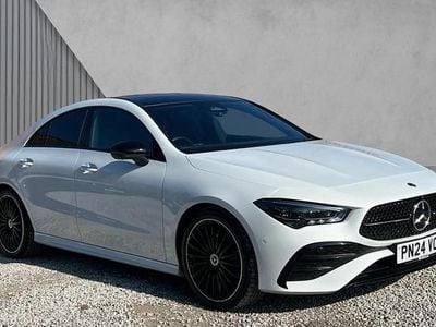 Used Mercedes CLA180 AMG Line Premium Plus 136 HP (100 kW) 2024 White Sedan