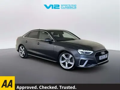 Used Audi A4 S-Line 150 HP (110 kW) 2023 Grey Sedan