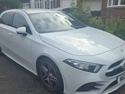 Used Mercedes A180 Executive 136 HP (100 kW) 2021 White Hatchback
