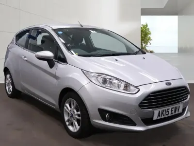 Used Ford Fiesta Zetec 2015 Silver Hatchback