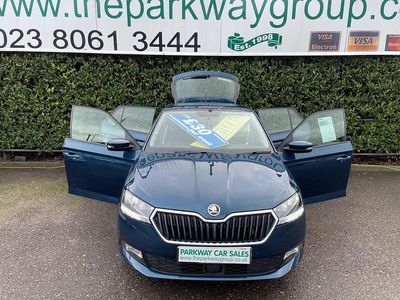 Used Skoda Fabia SE Drive 2021 Blue Hatchback